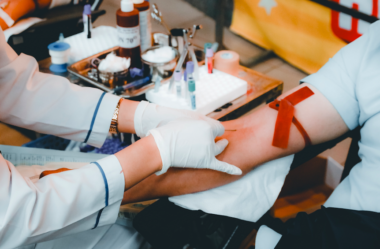 Tratamento do sangue para doação